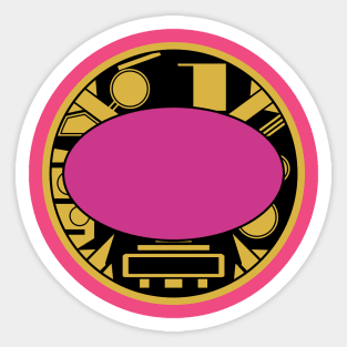 Zeo One OhPink Sticker